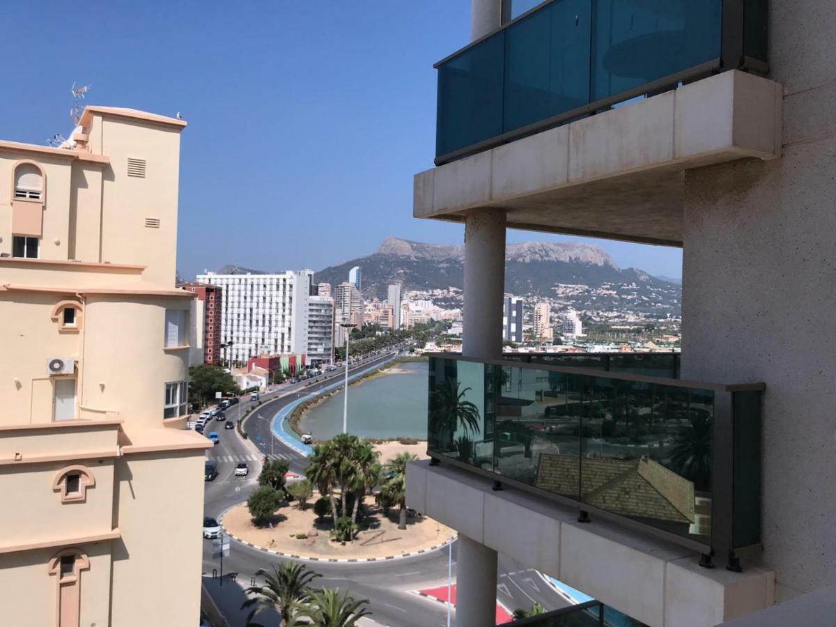 Apartamento con una buena vista Calpe Esterno foto