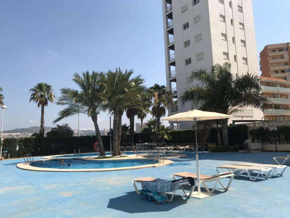 Apartamento con una buena vista Calpe Esterno foto