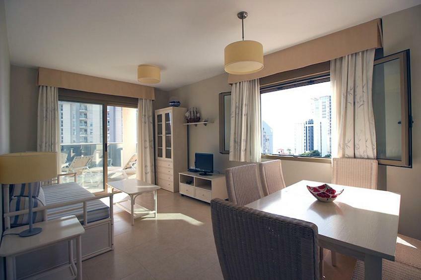 Apartamento con una buena vista Calpe Esterno foto